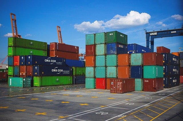 image of shipping containers